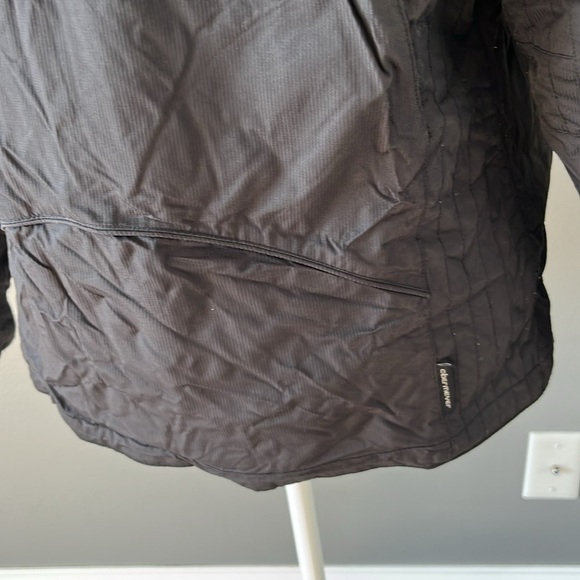 Obermeyer Niki Striped Ski Jacket Black Zip and Snap Closure - Picture 9 of 13